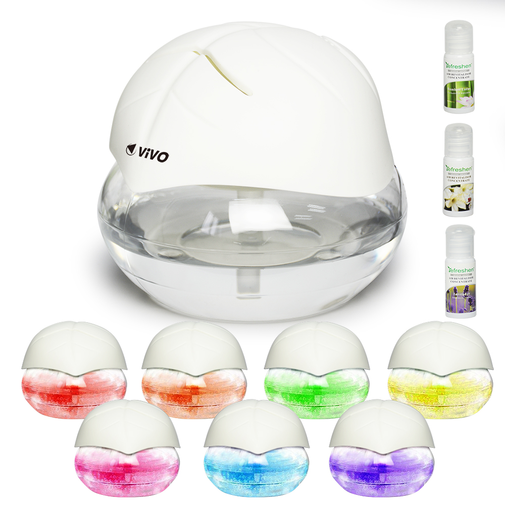 FRESH AIR GLOBE PURIFIER REVITALIZER IONISER FRESHENER COLOUR CHANGING